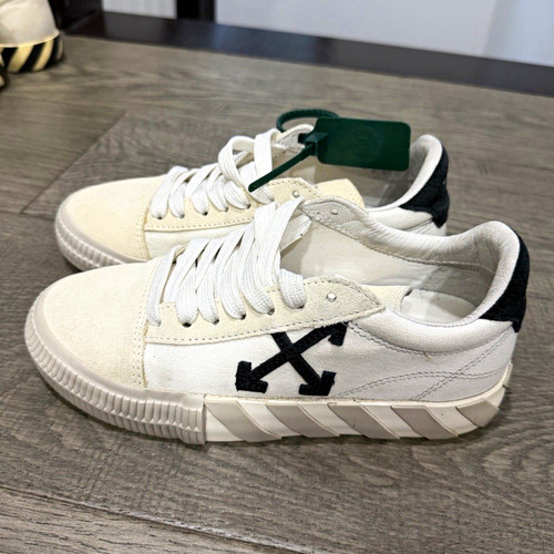 Off white vulcanized low top - off-white,